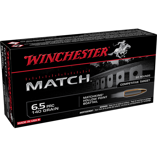 WIN MATCH 6.5PRC 140GR BTHP 20/10 - Sale